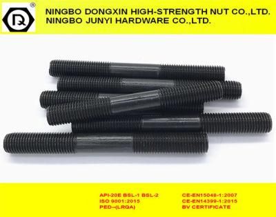 Black Fasteners Double End Studs ASTM A320 L7