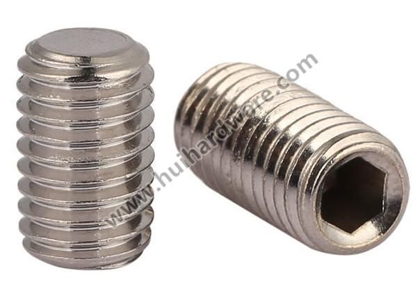 DIN916 304 Stainless Steel Hex Socket Headless Set Screw