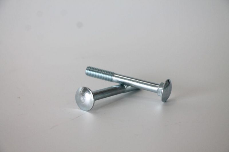 ASME Carriage Bolt/ Round Head Square Neck Bolt/Mushroom Head Bolt/ Coach Bolt Gr. 2, 5, 8, Zinc Plated