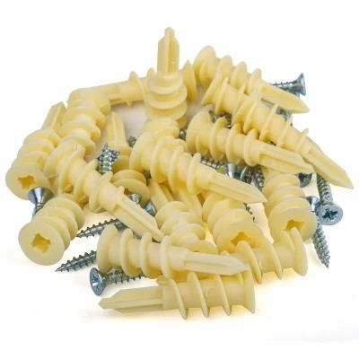 Plasterboard Fixing Plastic Wall Plug Nylon Anchor Screw Anchor