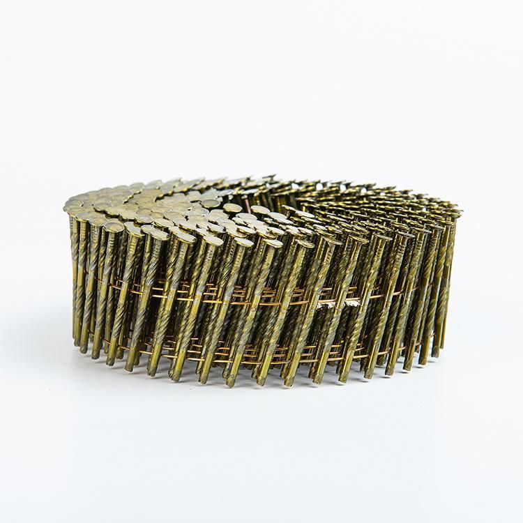 Pointless Screw Threaded Shank Coil Nails for Pallets