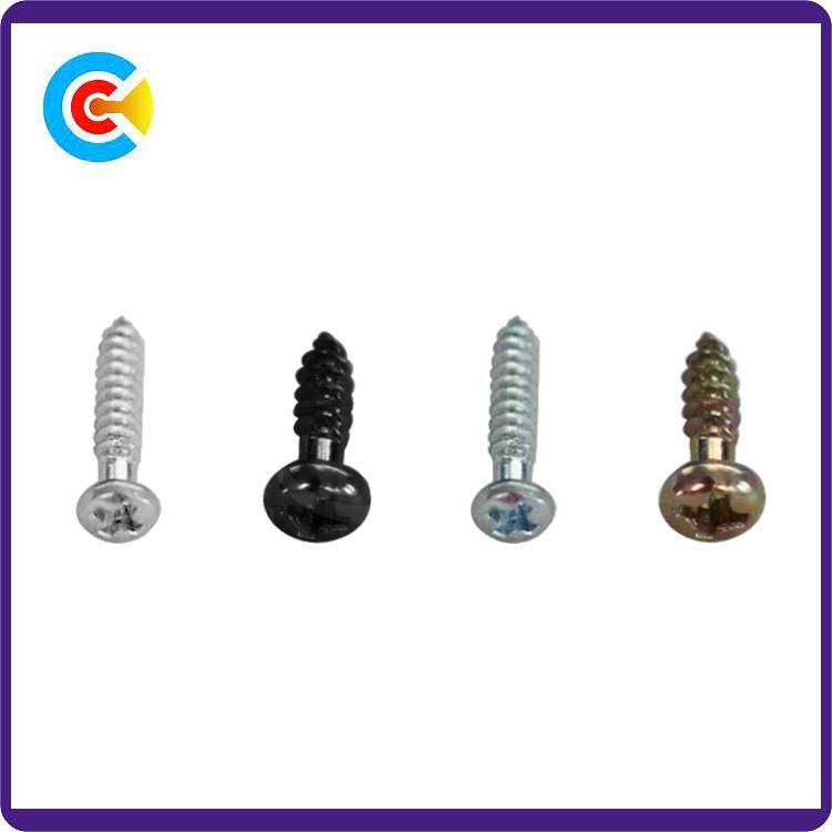 Custom Stainless Steel Phillips/Cross M6 Pan Head Fastener Self-Tapping Screws