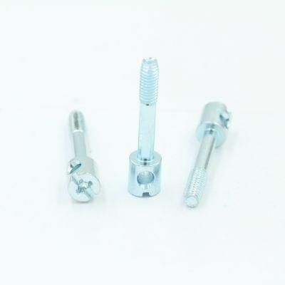 Custom Metal Zinc Plating Flat Head Self-Tapping Screw Electric Meter Screw Hider Screw