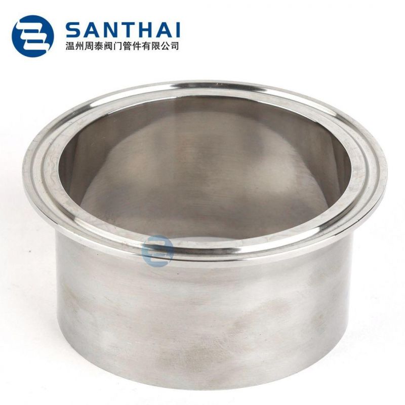 Stainless Steel Sanitary Pipe Fitting Welded Ferrule with Collar