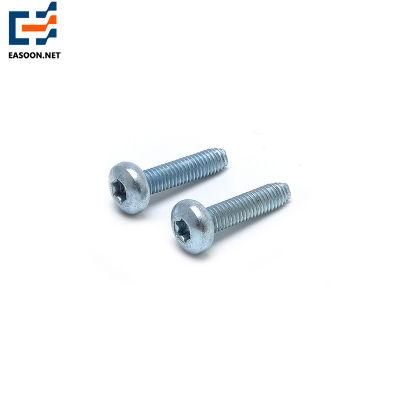 Galvanized Torx Socket Bolt Pan Head Torx-6 Lobular Bolt with Economic Button Head Torx Security Safety Machine Screw