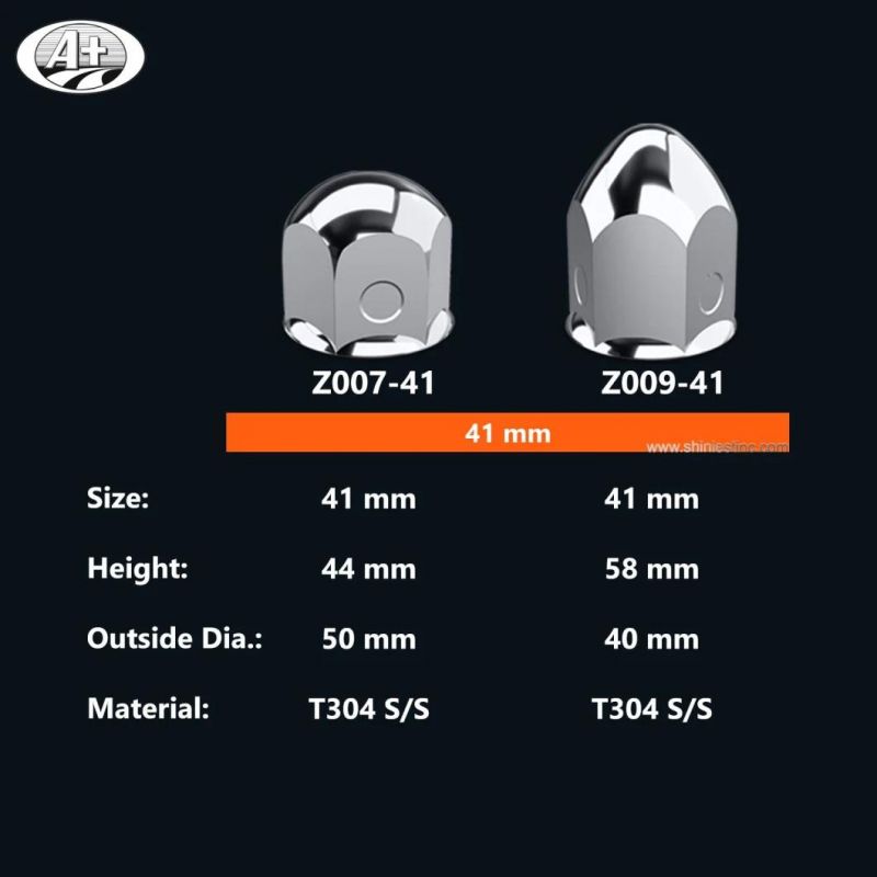 (SNC33-J) 33mm Wheel Lug Covers, Wheel Nut Caps