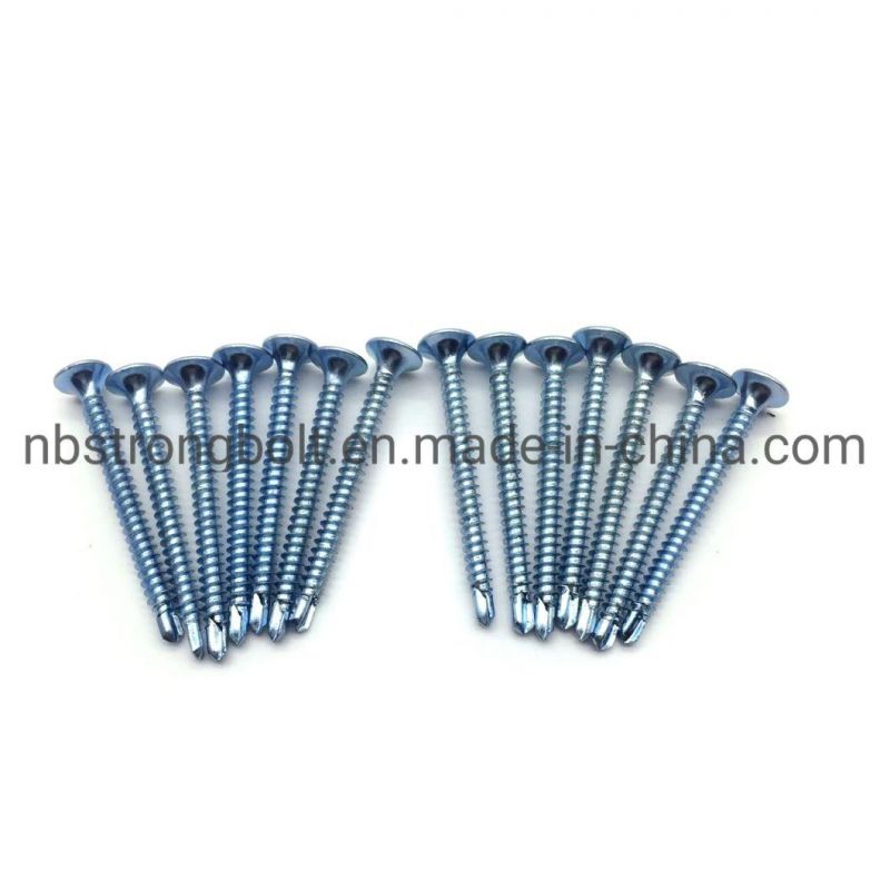 C1022 Phil Drive Bugle Head Self Drilling Screw Bsd #2 Drill with Zinc Plated 6X1.5/8"