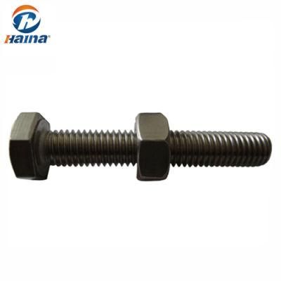 Carbon Steel and Stainless Steel Assembled Hex Bolt with Nut