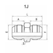 Carbon Steel/Stainless Steel Jic Male 74° Cone Hydraulic Adaptor Hydraulic Fittings