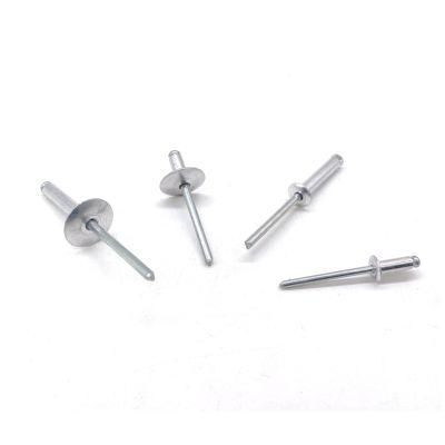 Furniture Fasteners Aluminum Zinc Plated Open Type Pop Blind Rivet