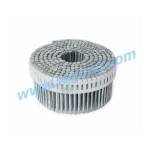 Plastic Collated Coil Nails for Max and Duofast 2.5X40 Ring HDG 15 Degree 0 Degree