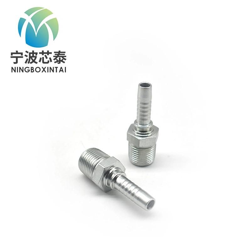 Hydraulic Hose Fitting Metric Male 24 Degree Cone Seat H. T. Fitting Metric Straight Fitting Stainless Steel Fittings