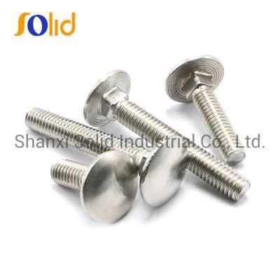Stainless Steel Mushroom Truss Head Square Step Carriage Bolt