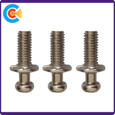 Carbon Steel Nickel Plated Flange Fastener Screw