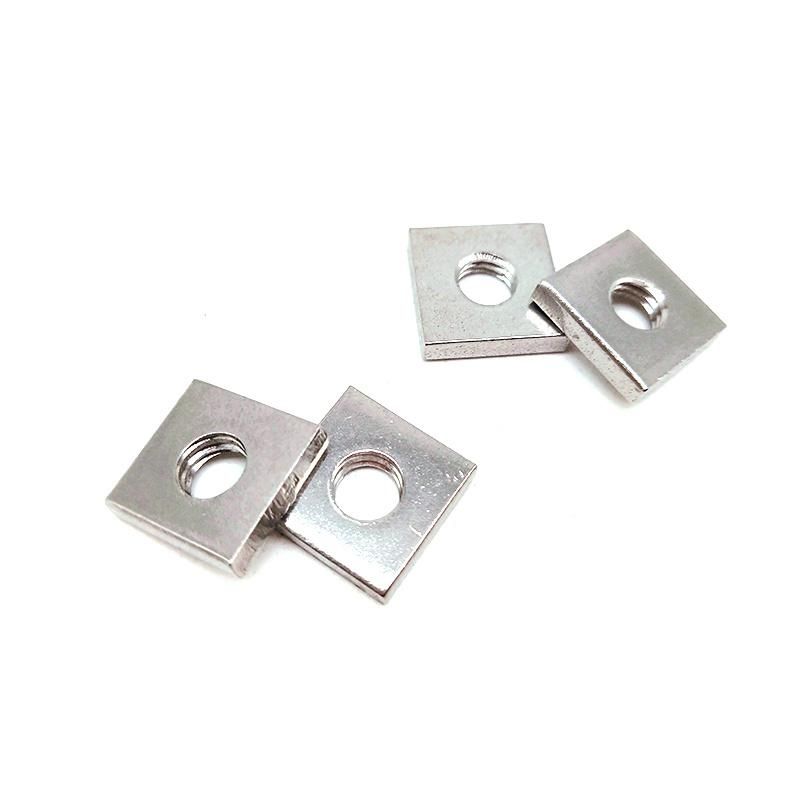 Carbon Steel/ Hot DIP Galvanized Square Nut (DIN557)