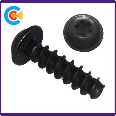 Plating Black Zinc M3*14 Torx Pan Socket Tapping Screw