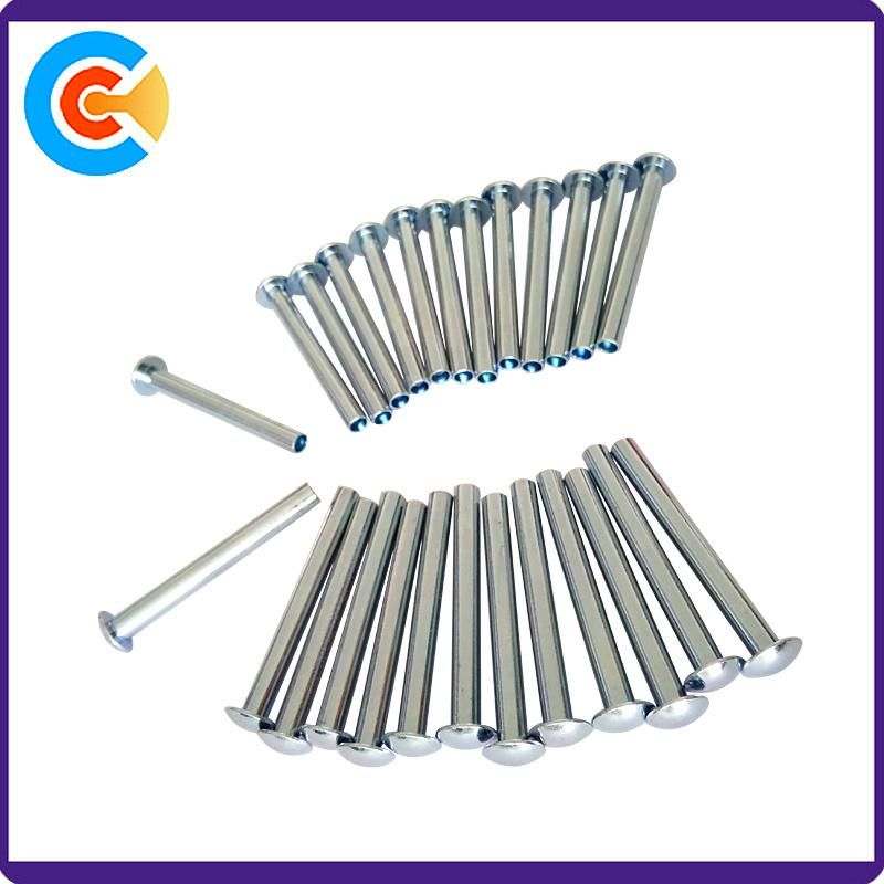 Carbon Steel Hollow Tubular Rivet Semi-Tubluar Rivet