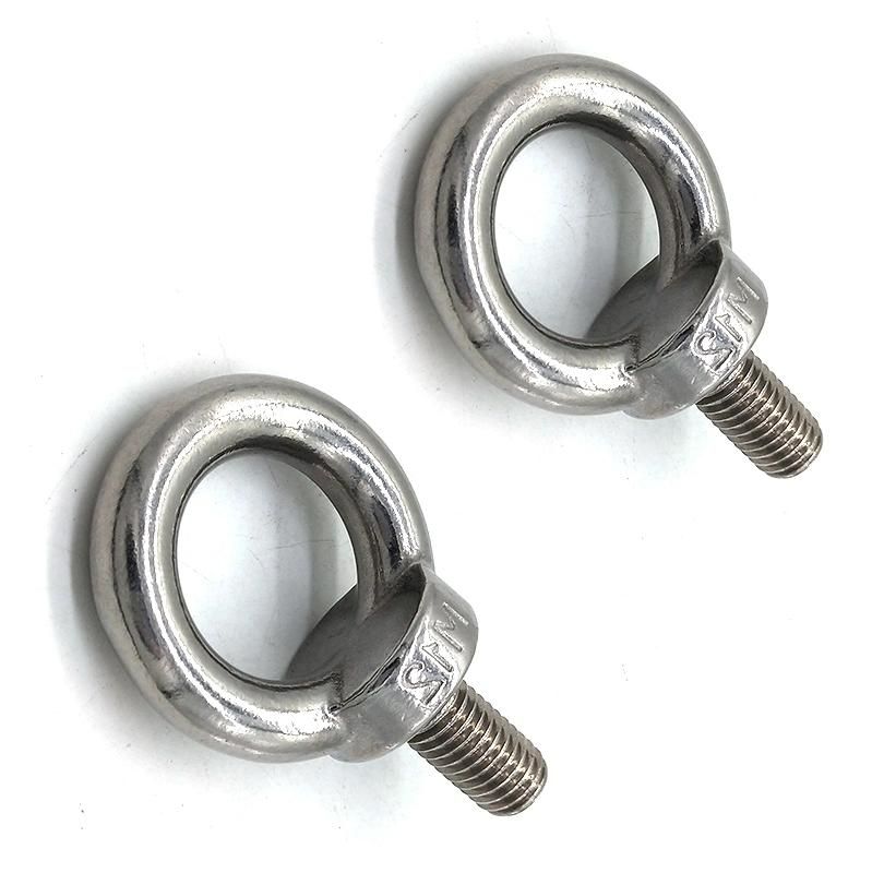 Stainless Steel Drop Forged Lifting Eye Bolts in Stock