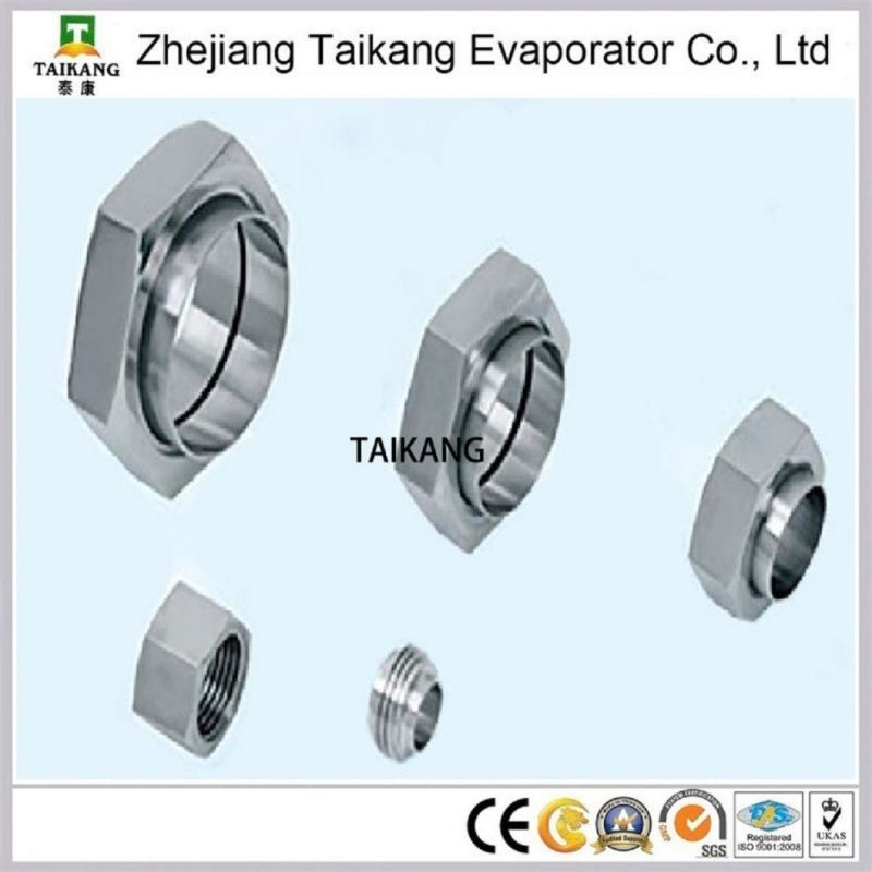Food Grade Coupling Fitting Stainless Steel Union Welding Liner