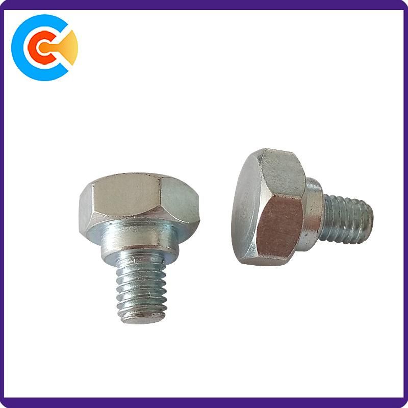 Carbon Steel M6 Galvanized Hex Head Screw Shoulder Screw