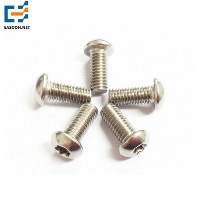 Pan Head Machine Screw Stainless Steel 304 Torx Socket Bolt and Nut 3/8 5/8 7/8 DIN7985 Pan Head Screw Terminal Cover Bolts