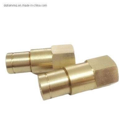 Staubli Rmi Series Brass Mold Hydraulic Hose Coupling with Valve