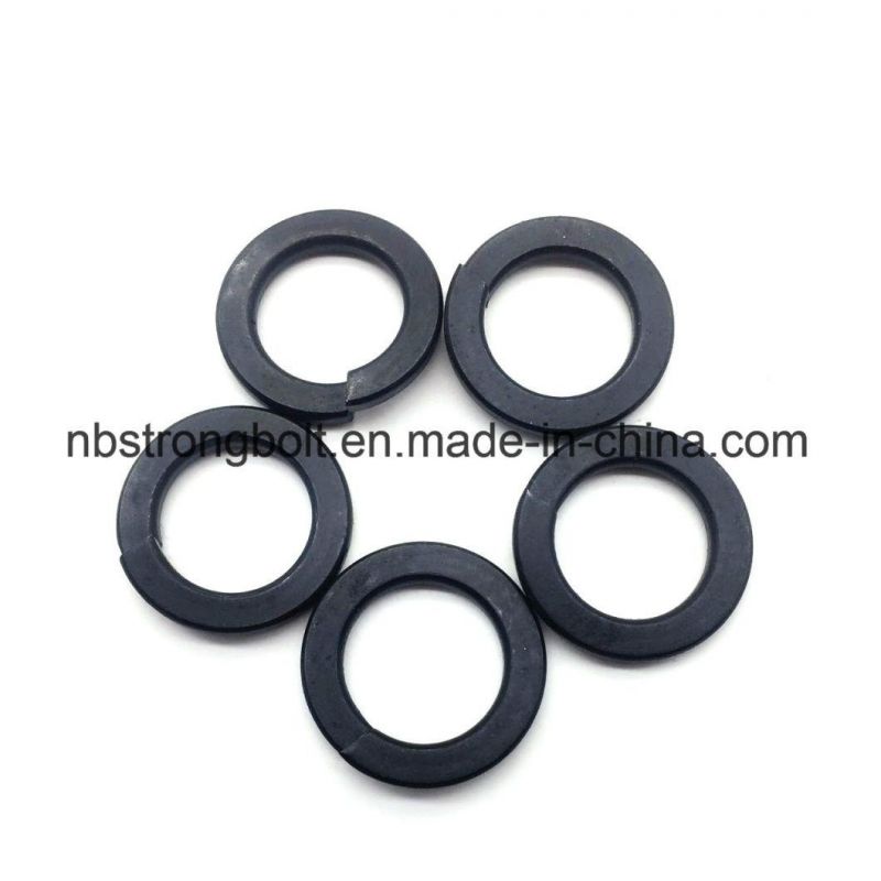 DIN127b Spring Lock Washer with Black Oxid M12