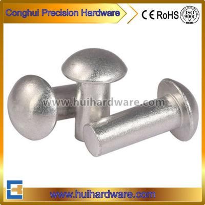 Factory Supply Round Oval Solid Aluminum Rivet Custom Rivets