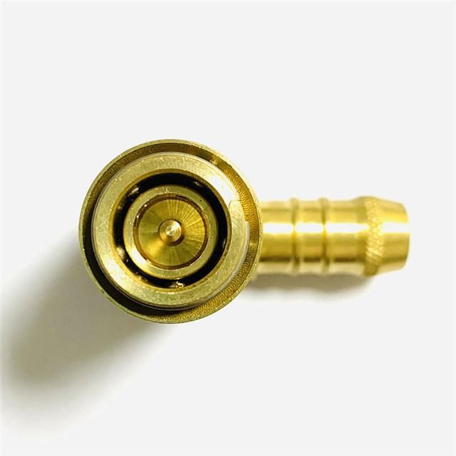 Brass Elbow Threaded Quick Coupling of Pipe Connector Fitting