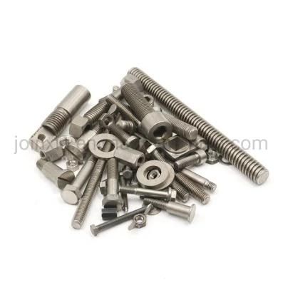 Customized Ti -6al-4V Titanium Alloy Fasteners Titanium Alloy Hexagon Bolts