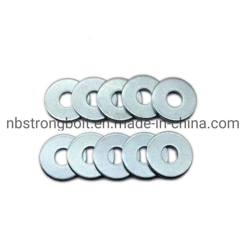 DIN9021 Larg Size Flat Washer Carnbon Steel with Zinc Plated Cr 3+ M12