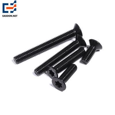 Torx Screw Flat Head Screw Self Tapping Screw Torx Screw Bolts Torx Solt Bolt #4 #5 #6 with Black Finish