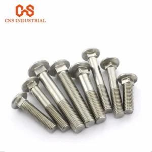 DIN603 Round Head Square Neck Steel Carriage Bolts, Perno De Carro