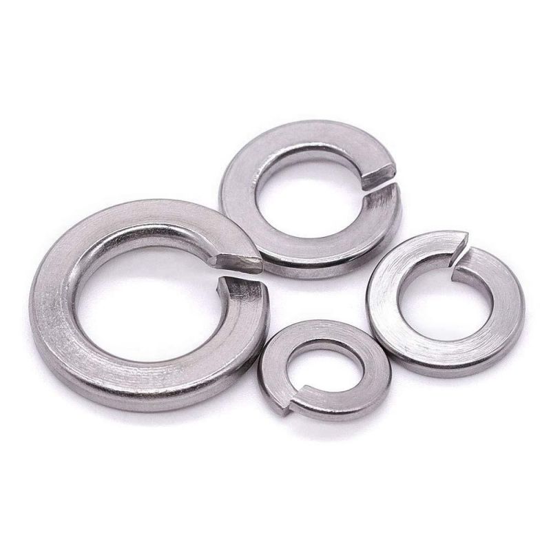 Manufacturer Stainless Steel 304 316 Carbon Steel M4-M20 Spring Washer Factory Price DIN127 Spring Washer