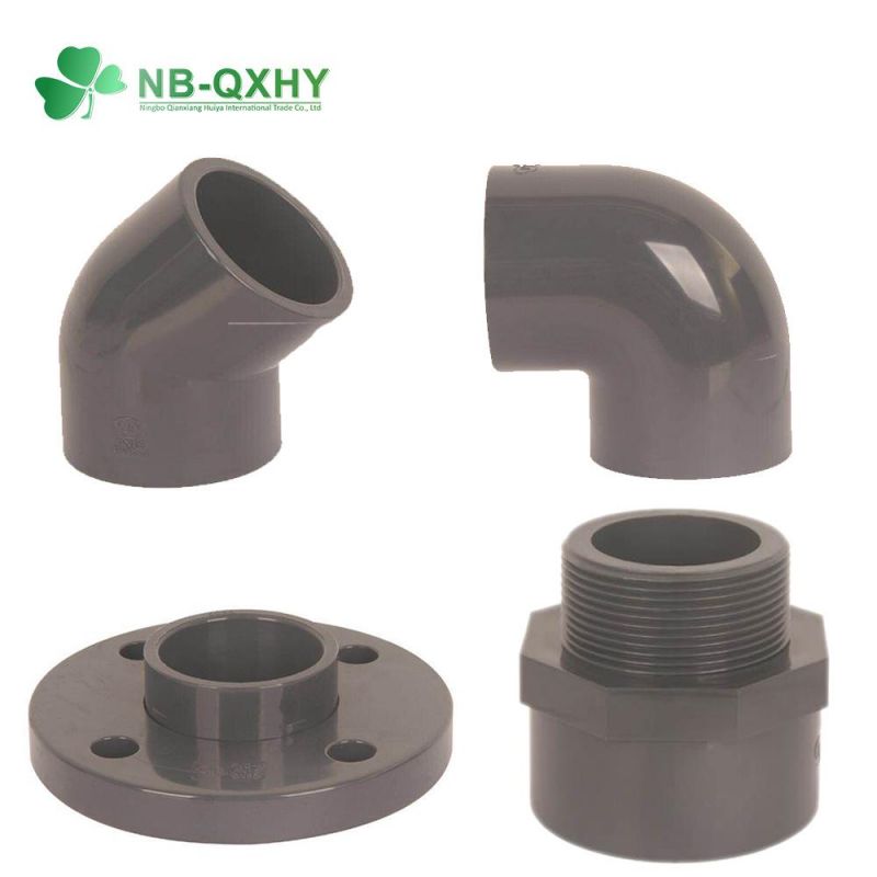 110mm 315mm DIN Pn16 PVC Pipe Fitting Van Stone Flange for Water Supply