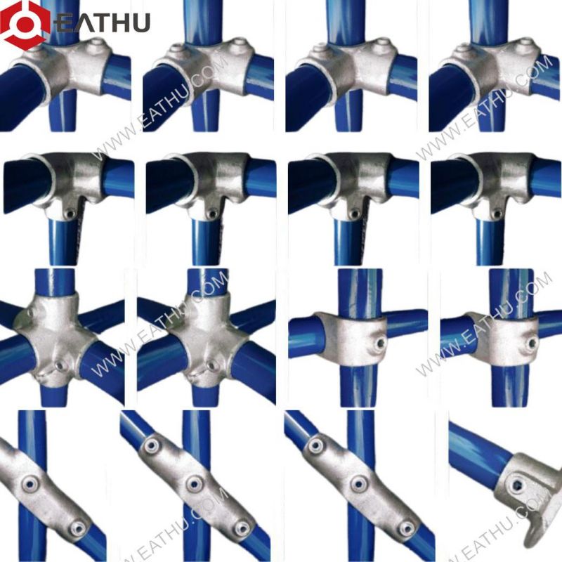 Malleable Iron Fast Clamp Fittings for Hand Railing Systems