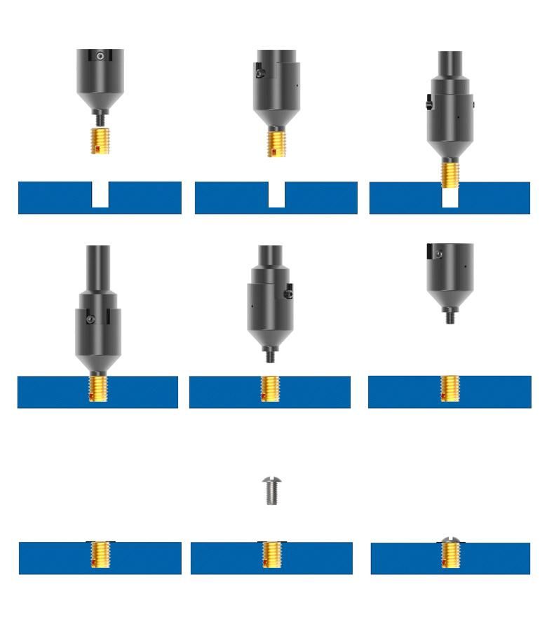 E-Z Lok Solid Wall Threaded Inserts for Metal