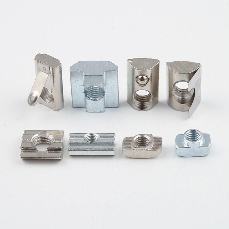 T Nuts M4 M5 M6 M8 T Slot Nut Hammer Head Fastener Nut for Aluminum Profile