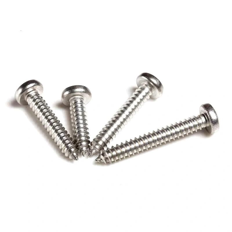 Phillips Pan Head White Zinc Self Tapping Screw