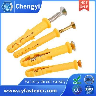 Plastic Nylon Hammer Anchor Wall Plug Anchor Expansion Self-Tapping Screws