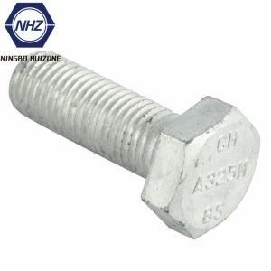 ASTM A325m 8s Type 1 Heavy Hexagonal Structural Bolt HDG