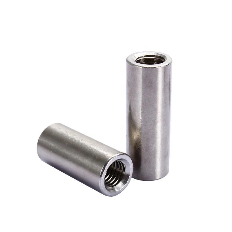 DIN6334 Stainless Steel M6 Round Long Coupling Nut