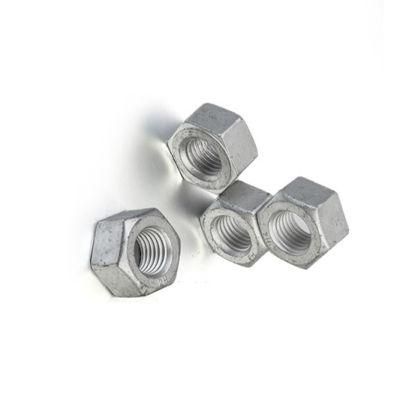 China Fastener Factory ASTM A563 Grade Dh 5/8 3/4 7/8 Heavy Hex Nuts