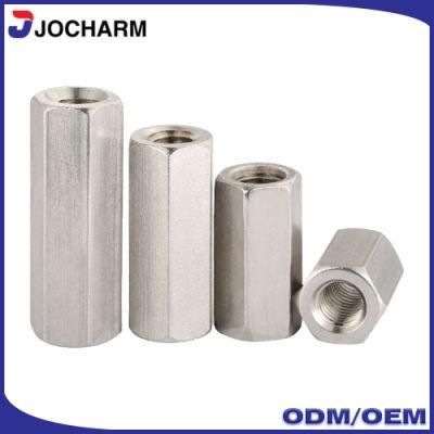 DIN6334 Stainless Steel Coupling Hex Long Connecting Nut for Fastener