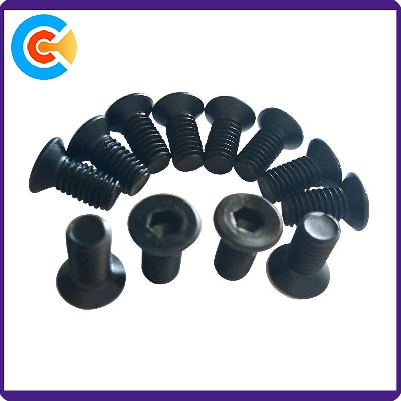 Carbon Steel Hex Socket Allen Square Flat Head Machine Screw