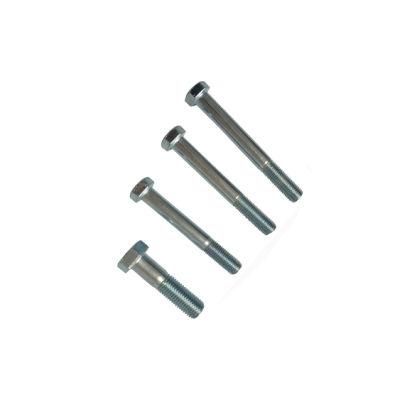 DIN931 Hex Bolt with Cl. 8.8 White Zinc Plated