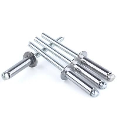 DIN7337 Blind Rivet Large Head Stainless Steel Aluminum Blind Rivet Nail Blister Plastic