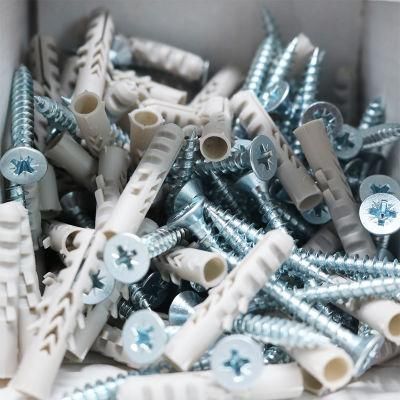 Anchors Drywall Anchor with Screws Insulation Anchors Self -Drilling Nylon Drywall Anchors