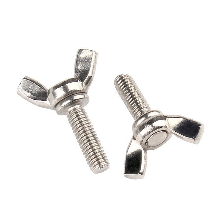 DIN316 Stainless Steel Butterfly Screw M4 M5 M6 M8 Butterfly Screw