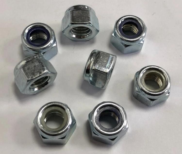 Hex Lock Thick Nut with Non-Metallic Insert DIN982